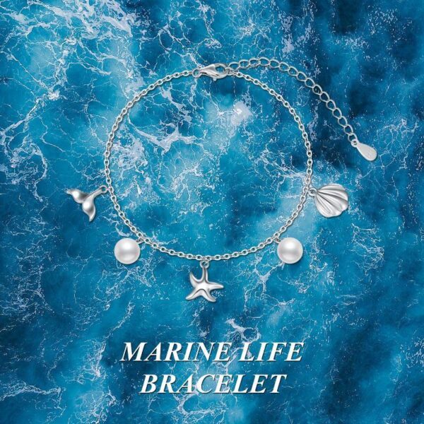 Beach Bracelet in Sterling Silver – Image 6