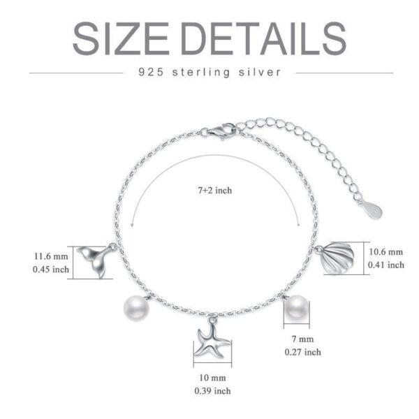 Beach Bracelet in Sterling Silver – Image 2